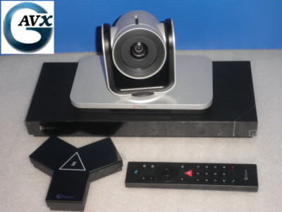 Poly G7500 +1year Warranty, EagleEye IV 12x Camera, Microphone, BT Remote, & P/S