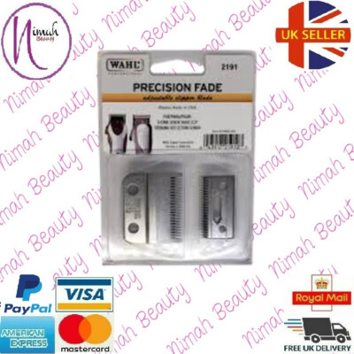 Wahl 2191 Adjustable 0000 Clipper Blade Set For 5 Star Senior, MagicClip, Sterling