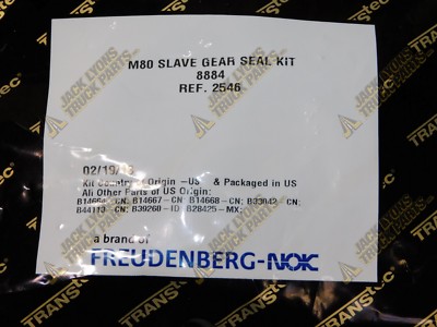 8884 New Sheppard M80 Slave Gear Seal Kit, OEM# 5544931, Ref