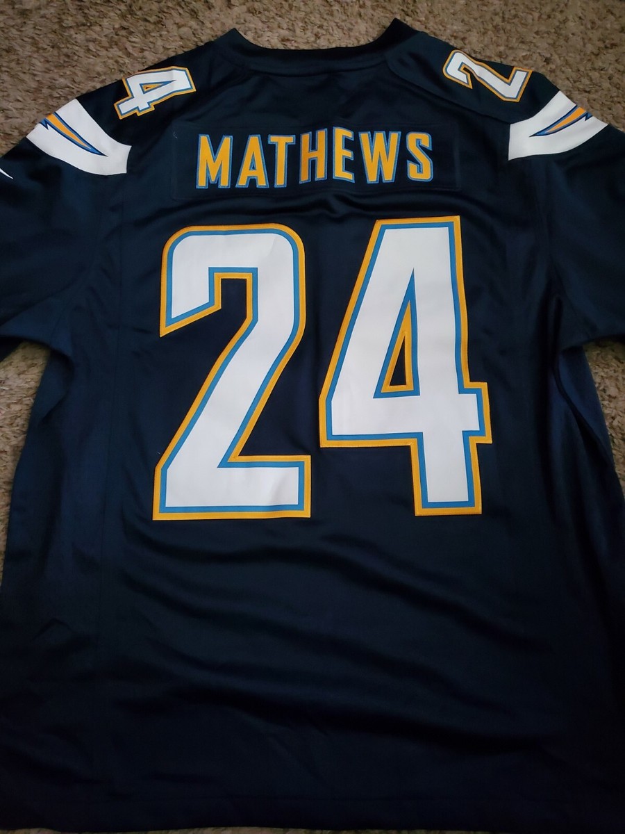 Chargers Mathews 24 Nike Authentic Jersey XL NFL | eBay