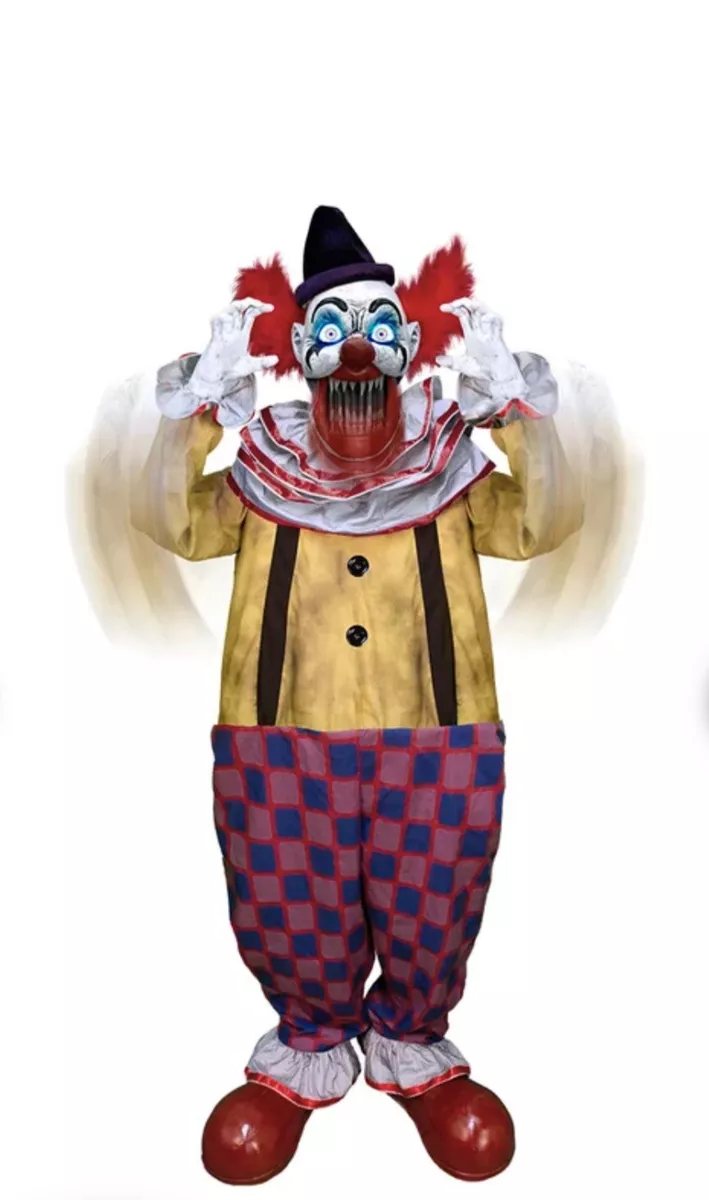 Knurre eksotisk volatilitet Party City Pennywise giggles the clown halloween Animated Animatronic Tekky  | eBay