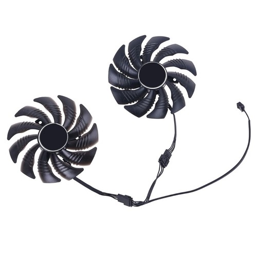 88mm PLD09210S12HH 4Pin Cooling Fan for Gigabyte GeForce GTX 1660 Graphics Card - Picture 11 of 13