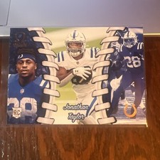 Jonathan Taylor 2020 Panini Chronicles Omega Rookie RC #O-11 Indianapolis Colts