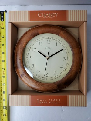 Chaney 8 Inch Home Decorative Wood Clock W Quarts Movement - Chaney Wall Clock Tapie Reloj Chaney 8 Inch Home Decorative Wood Clock W Quarts Movement - Chaney Wall Clock Tapie Reloj