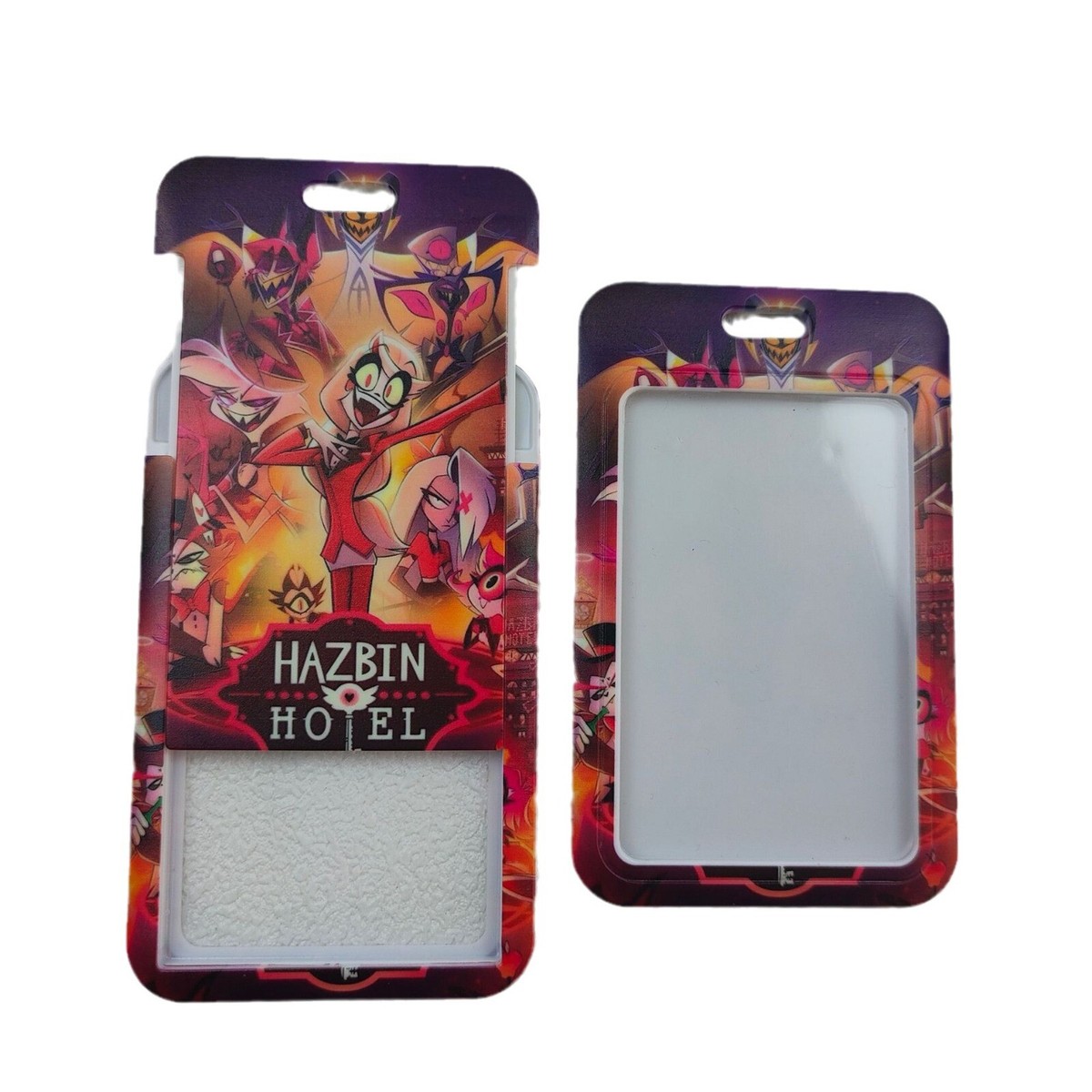 Hazbin Hotel Vox Doctor Nurse Lanyard Keychain ID Credit Card Cover Pass  Holder | eBay