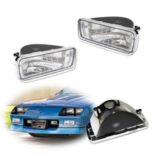 Luz de señal de giro para Chevy Camaro Z28 1985-92 lente de plástico izquierda y derecha (parachoques)