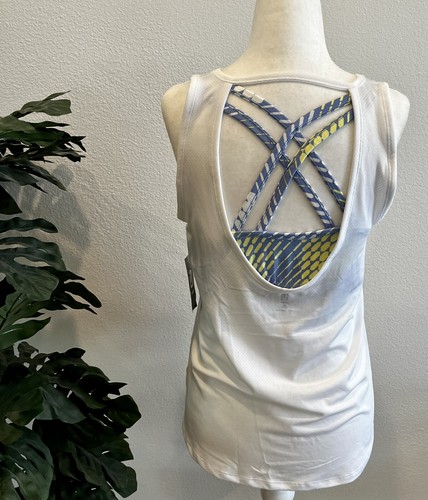 (NWT) ID Ideology Big Girls Layered-Look Tank Top (Bright White, XL- 16) - Picture 5 of 10