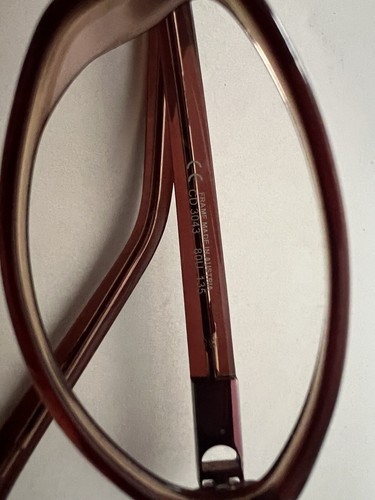 Christian Dior Eyeglasses Frames CD 3043 80U Brown Burgundy Red Round 53-15-135 - Picture 7 of 11