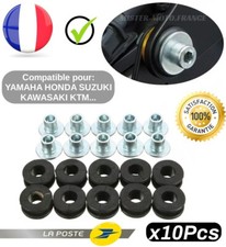 x10 kits Oeillets Caoutchouc Carénage Moto ✅Honda Yamaha Suzuki Ktm Kawasaki ++