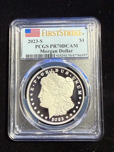 2023 S MORGAN DOLLAR PCGS PR70DCAM