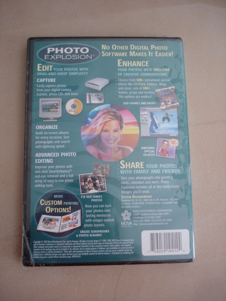 Photo Explosion The Complete Digital Photo Studio - For old Windows 2000, Me, XP - Image 2 of 2