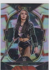 2023 Panini Select WWE Cora Jade #63 Concourse Silver Prizm SP Free Shipping!