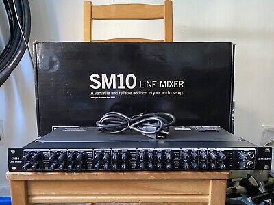 Samson SM10 Rackmount Stereo Line Mixer 809164011873 | eBay