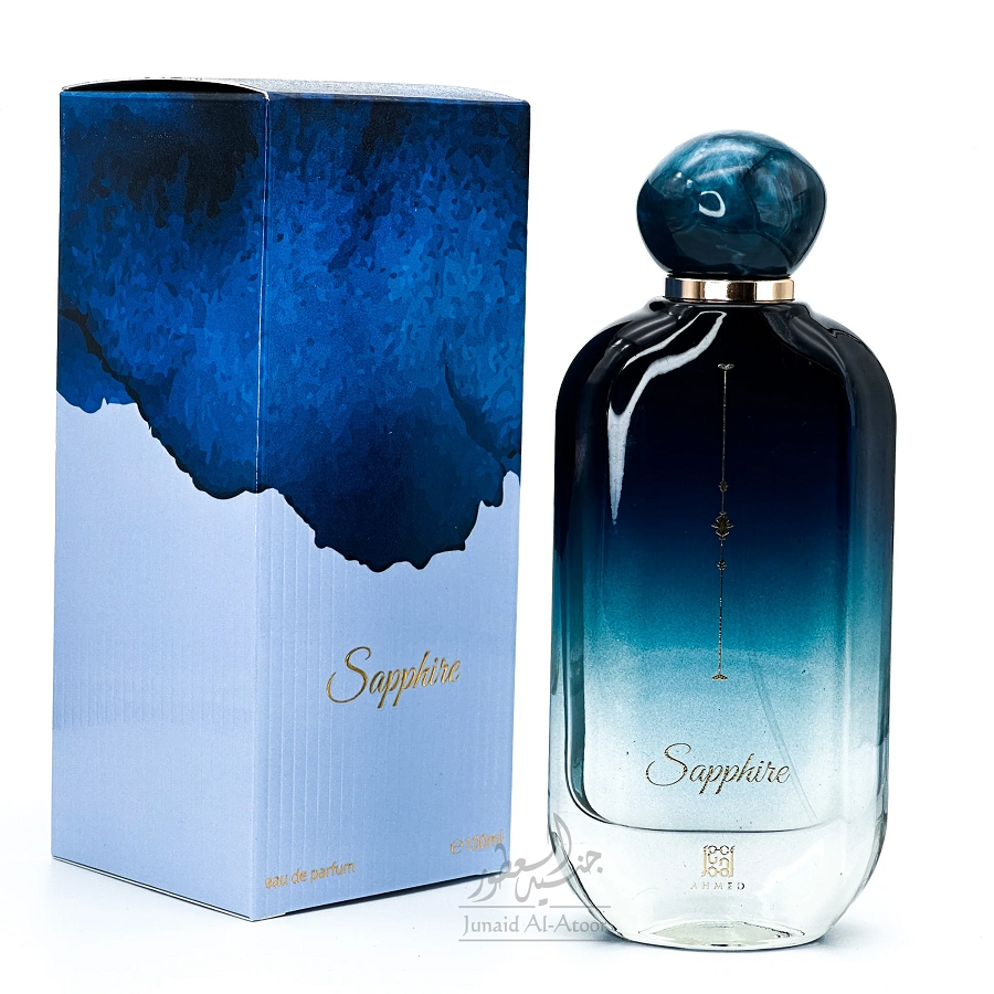 Sapphire by Ahmed Al Maghribi EDP Eau De Parfum For Women - 100 ML