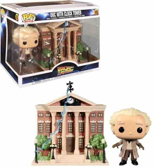 Funko Pop! Retour Vers le Future Doc avec L'hôtel de Ville Figurines