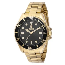 Invicta X Montres Prestige Men's Gold/Black Watch 42mm MPW-0085 New!