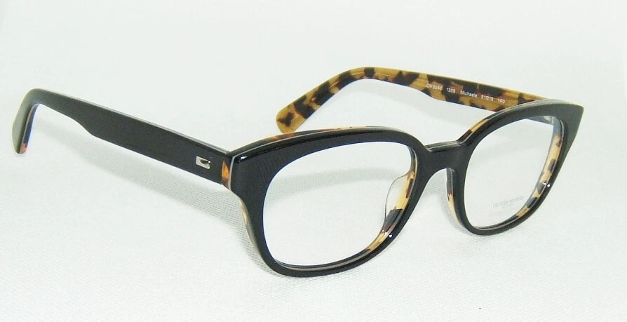 OLIVER PEOPLES MICHAELA OV5240 1309 BLACK ON TORTOISE EYEGLASSES FRAMES GLASSES - Image 4 of 4
