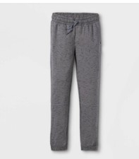 Art Class Boy's Small 6-7 Drawstring Jogger Reinforced Knee Gray New with Tags