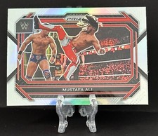 2023 Mustafa Ali Panini Prizm WWE Silver Parallel Raw