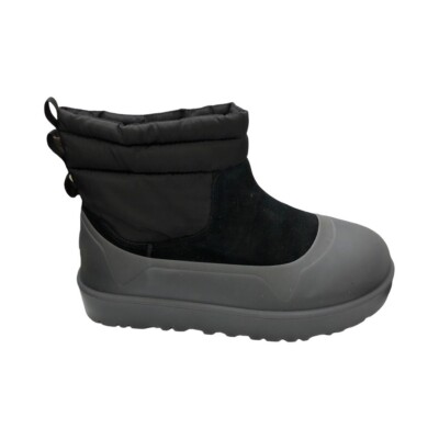 UGG Men's Classic Mini Mod Black Slip On Boots 1158231