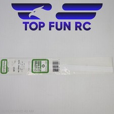 Evergreen Scale Models 8210 HO Scale Styrene Strip pkg 10 2 x 10in 5.1 x 25.