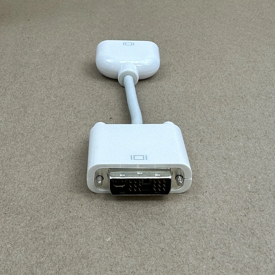 Genuine Apple DVI (Male) to VGA (Female) Monitor Adapter/Cable 603-3342 - Image 2 of 4