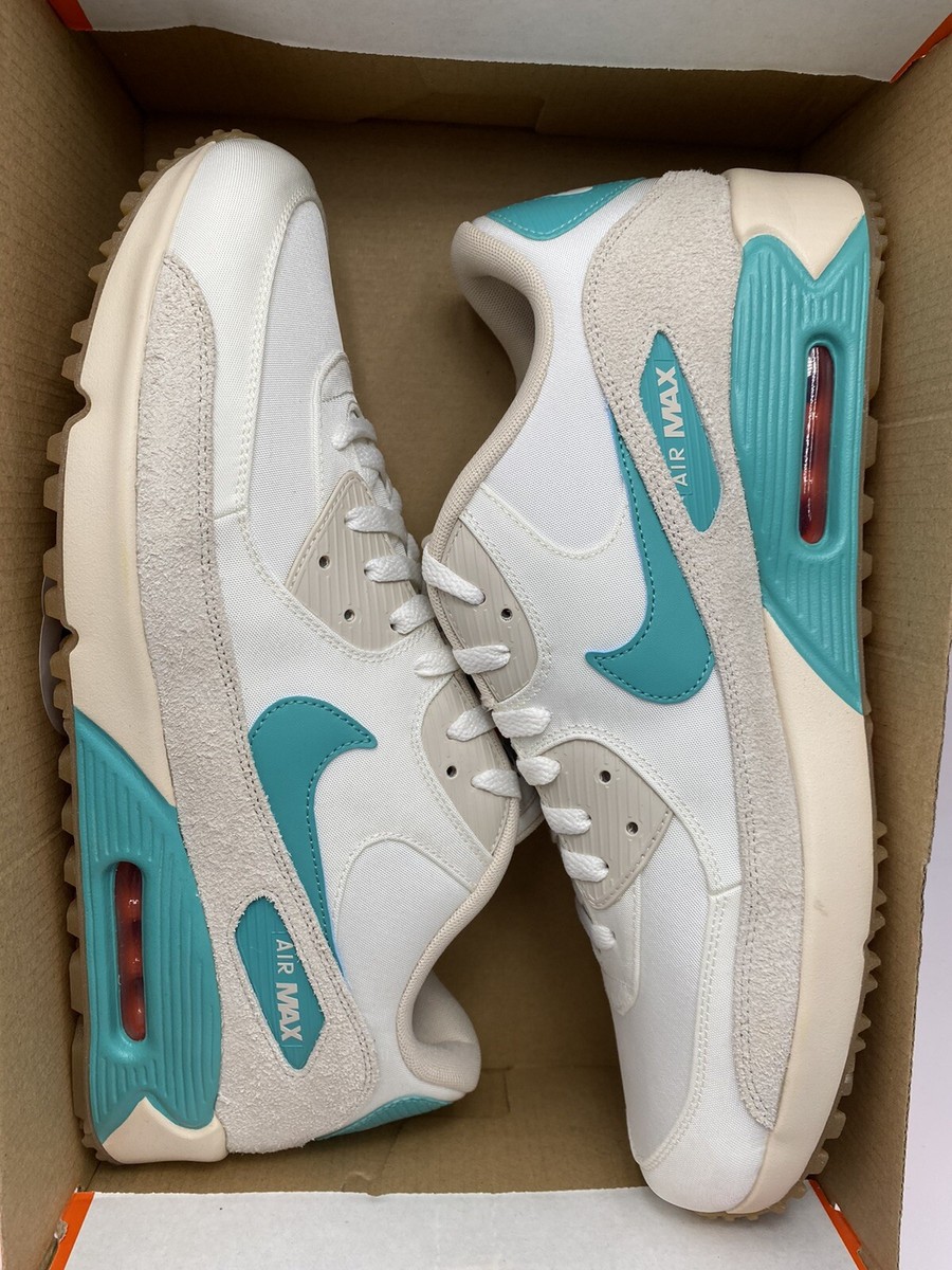 Size 14 - Nike Air Max 90 Golf Washed Teal for sale online