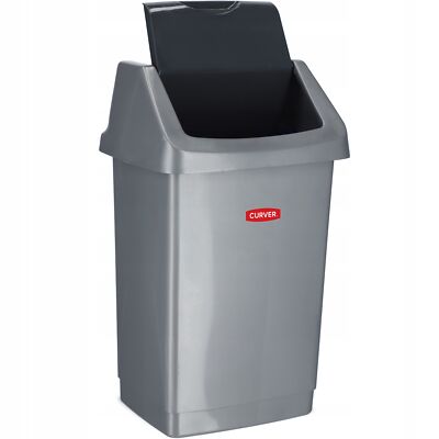 Curver Click-IT 50L Abfallbehälter, Graphit