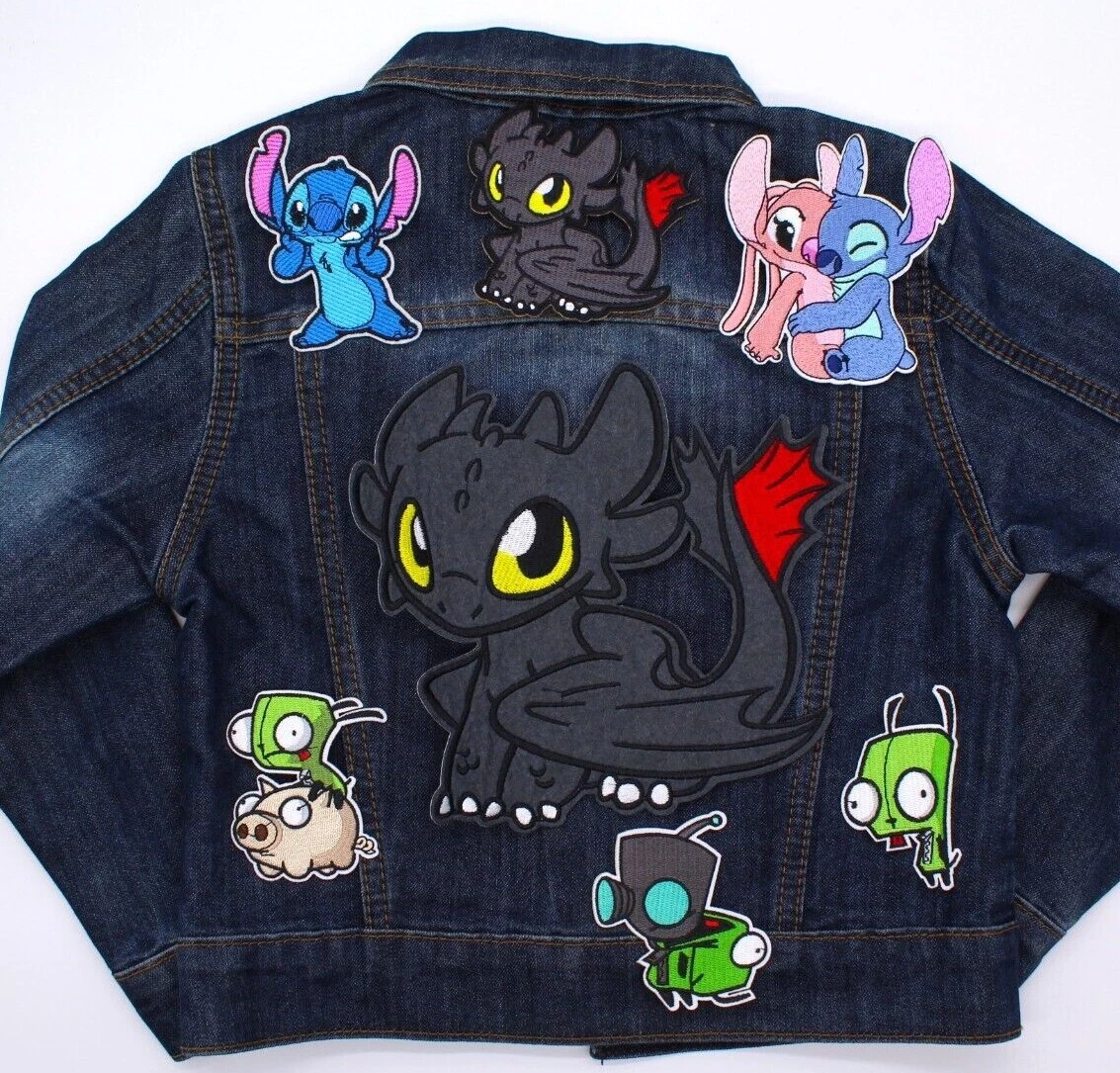 Monkey embroidered Iron/Sew on patch Jacket T shirt toppa applique badge