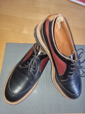 Pointer Handmade England  Herrenschuhe  Commando Itshide Sohle Gr. 43 UK 9 Top!