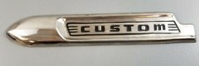 1 New Nos 1950 Ford Custom Fender Emblem Moulding Spear Oem Left Lh 0a-16189