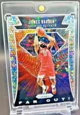 James Harden RAINBOW REFRACTOR INSERT WITH CASE HOUSTON ROCKETS