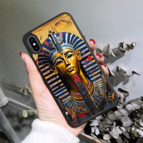 Comicbook Egyptian pharaoh For Motorola Moto Google Pixel OnePlus Hard - Picture 10 of 25