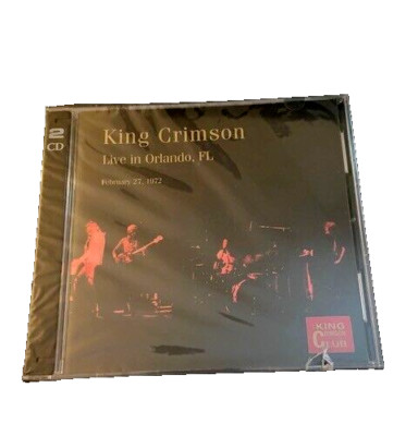 KING CRIMSON ( Fripp ) - Live In Orlando, FL Feb-27, 1972 Club 23 Doppel CD  NEU