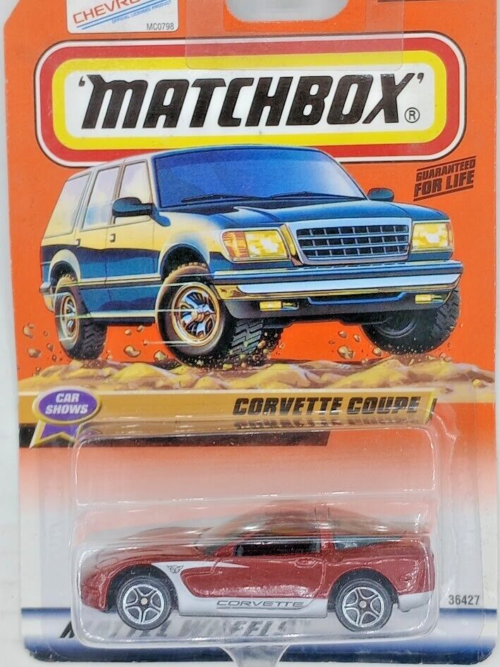 MATCHBOX CAR SHOWS 97 CORVETTE COUPE #38 of 100