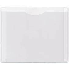 STORE SMART File Jackets w/ Peel & Stick Removable Strips on Back 5pk FJ85_PSR-5