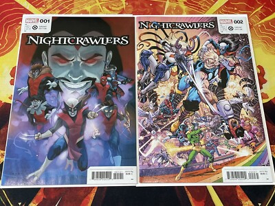 NIGHTCRAWLERS #1D & 2C NM VARIANT SET MARVEL 2023 PHIL NOTO TODD NAUCK