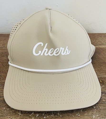 Branded Bills 5 PANEL WHITE ROPE HAT “CHEERS” Tan Performance 545 - Picture 2 of 5