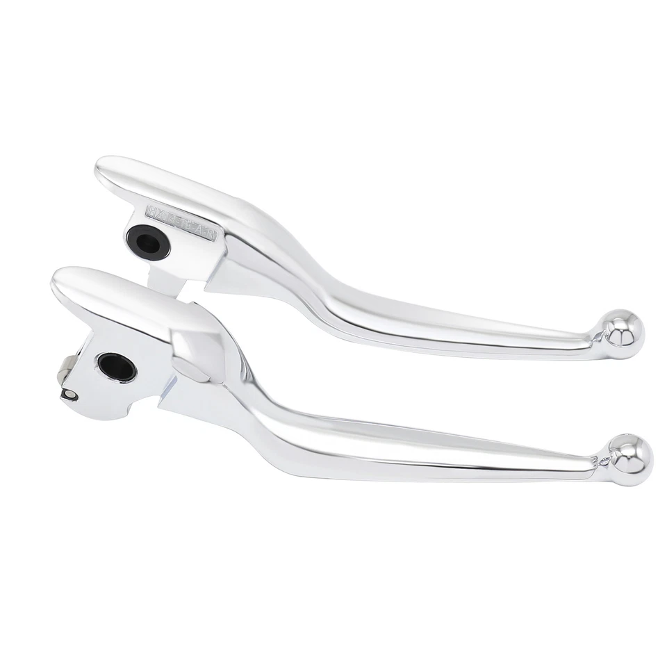 Nuevo juego de palancas de freno y embrague cromadas #42275-07A para Harley V-Rod VRSC 2006-2017 Foto 3 de 4