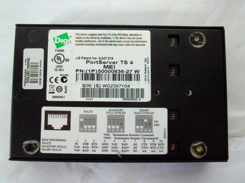 Digi PortServer TS MEI TS 4 50000836-27 - Photo 6/6