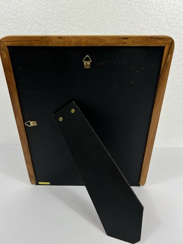 Menge 3 MCM Teakholz Bilderrahmen mit abgerundeten Ecken hält 8" x 10" Bild - Bild 4 von 6