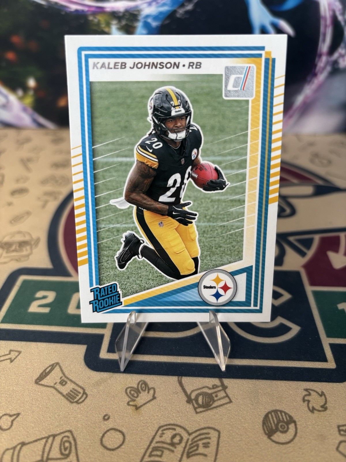 2025 Panini Donruss - Rated Rookie Kaleb Johnson #322 (RC)