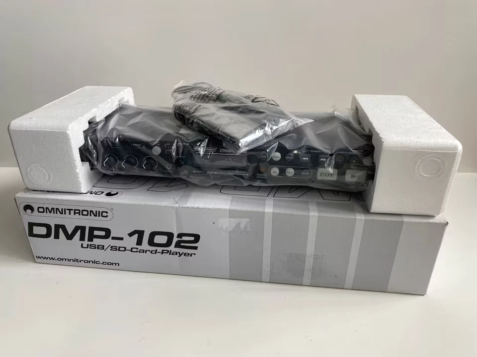 OMNITRONIC DMP-102 USB / SD-Card-Player DJ MP3-Player Bar Lounge Bistro ELA DJ - Bild 2 von 4