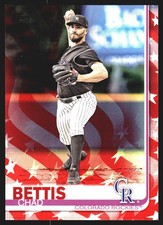 Chad Bettis Colorado Rockies 2019 Topps Ind. Day #74 SN /76