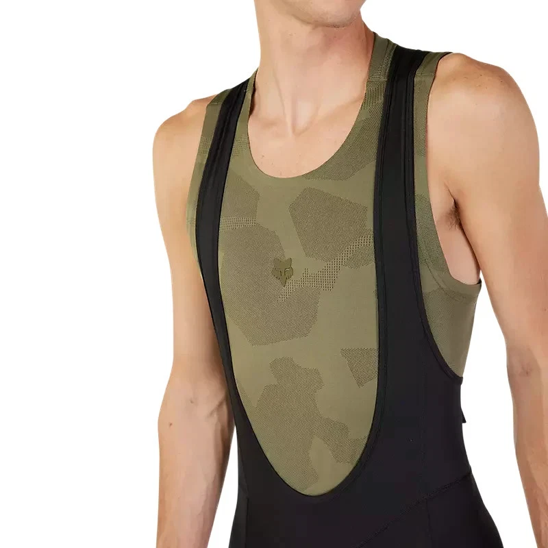 Fox Racing MTB Tecbase 围兜衬里短裤 - 黑色 - 男式 L — 第 3/4 张图片