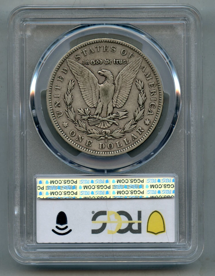 1899 S Morgan Silver Dollar PCGS VF 20 - Image 2 of 4