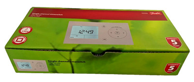 Danfoss TS710 Zeitschaltuhr V2 Einkanal programmierbar Zeitschalter 230V 087N7884 Neu in OVP