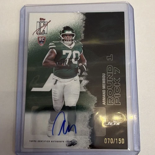 2025 Topps Signature Armand Membou Rookie Class Autographs (RAW)