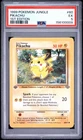 156100009 Pikachu 1999 Pokemon Jungle 1st Edition #60/64 PSA 5