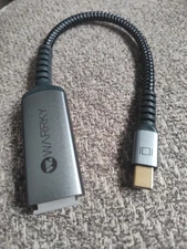 Warrky 4K Mini Display Port to HDMI Cable, Open Box-Brand New.